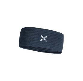 MONTURA bandeau ultra respirant light LOGO BAND grid trail run ski de fond rando bleu marine
