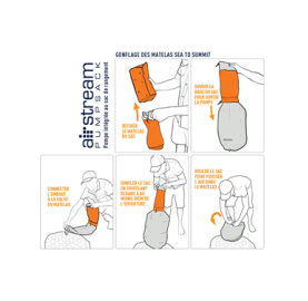 MATELAS ULTRALIGHT INSULATED SEA TO SUMMIT - Pompe intégrée