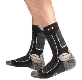 Chaussette haute en laine, chaude, bouclette MONNET