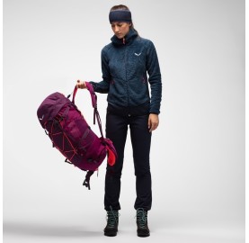Sac à dos femme de 38 à 43 litres randonnée TREK ALPTREK 38+5 SALEWA dos réglable et respirant