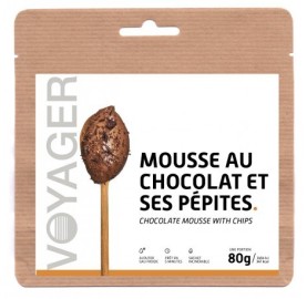 Dessert déshydraté en poudre Mousse au chocolat cuisinée en France VOYAGER