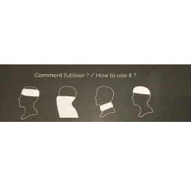 comment utiliser un neckwarmer LOBBIA AYAQ