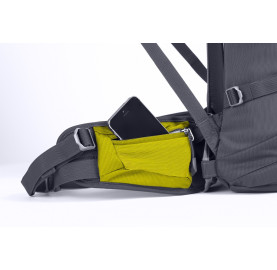 poche fermée sur la ceinture sac à dos grande randonnée SALEWA ALPTREK 42 + 5 litres