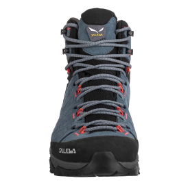 chaussures femme randonnée confort stabilité accroche WS ALP TRAINER 2 MID GTX SALEWA cuir gore tex - Bleu