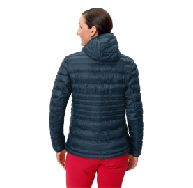 Doudoune synthetique à capuche veste isolante légère VAUDE pour femme - bleu marine