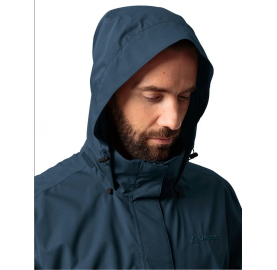 Parka longue imperméable respirante VAUDE capuche se range dans le col
