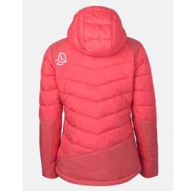 Doudoune femme très chaude eco-conçue Primaloft YAKSIM Ternua compressible longue