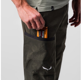 poche cuisse SALEWA PUEZ HEMP pnatlon homme coupe classique regular frais doux souple été randonnée