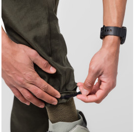 bas de jmabe réglabel Pantalon été trek et randonnée pour Homme chanvre et synthétique frai doux solide SALEWA