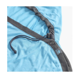 Drap de sac de couchage fibre naturelle et Coolmax réglage capuche BREEZE SEA TO SUMMIT