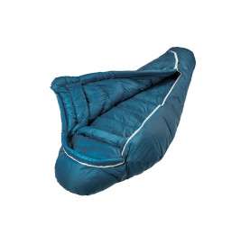 Sac de couchage confort -1°C Laine Duvet fabriqué en Europe GRUEZI  large ouverture