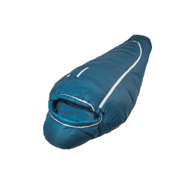 Sac de couchage confort -1°C Laine Duvet fabriqué en Europe GRUEZI  large ouverture