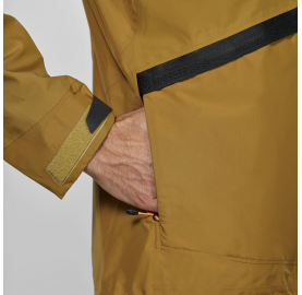 poche main accès latérales Veste imperméable et respirante pour homme PUEZ PTX HYBRID de Salewa