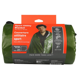 grande couverture de survie imperméable coupe-vent solide SPORT UTILITY BLANKET SOL compacte