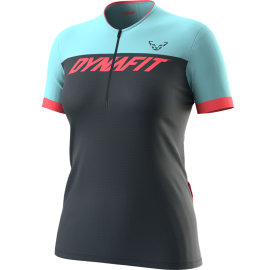 maillot vélo VTT Femme poche dos DYNAFIT RIDE demi zip fabrication EUROPE
