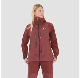 Veste Femme ski de randonnée chaude respirante imperméable sur le torse SALEWA SELLA