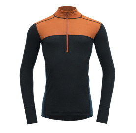 sous pull ski mérinos chaud LAUPAREN MERINO SHIRT DEVOLD ventilation sous les bras made in Europe éthique éco responsable