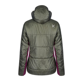 Doudoune synthetique chaude et active pour les activités de montagne FORCE Primaloft JKT pour femme de MONTURA - Kaki