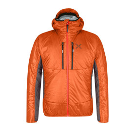 Doudoune synthetique chaude et active pour les activités de montagne FORCE Primaloft JKT pour Homme de MONTURA - Orange