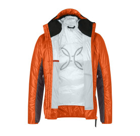 Doudoune synthetique chaude et active pour les activités de montagne FORCE Primaloft JKT pour Homme de MONTURA - Orange