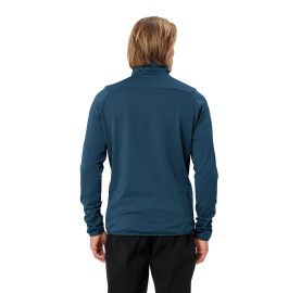 Veste polaire chaude et respirante pour homme MONVISO Fleece de VAUDE - Matières recyclées - Bleu