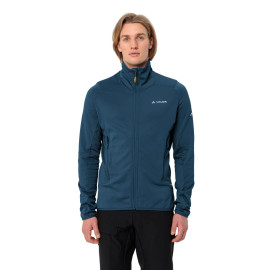 Veste polaire chaude et respirante pour homme MONVISO Fleece de VAUDE - Matières recyclées - Bleu