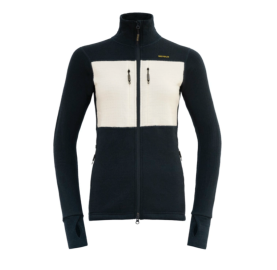 veste Mérinos femme made in Europe chaleur régulation respiration ski de piste raquette hiver DEVOLD AGGA