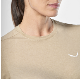 tshirt randonnée été frais doux respirant PUEZ DRY TEE SALEWA Tee-shirt femme col rond