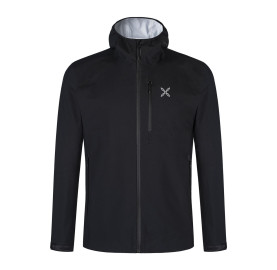 Veste imperméable et respirante pour Homme, fabriquée en Europe NORDIK JKT montura - Noir