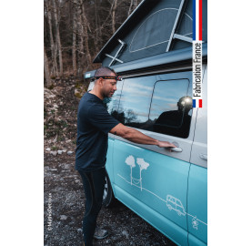 lampe frontale camping car van life longue durée rechargeable LAGOLIGHT made in France