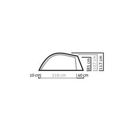 Tente 3 places 3 saisons imper respirante stable LITETREK 3 SALEWA