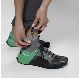 serrage sur la chaussure ântalon alpinisme femme SALEWA NXT