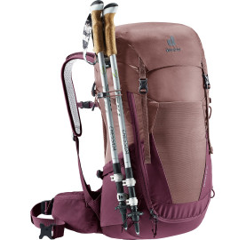 Sac à dos Femme avec dos ventilé FUTURA 24 SL de DEUTER Violet