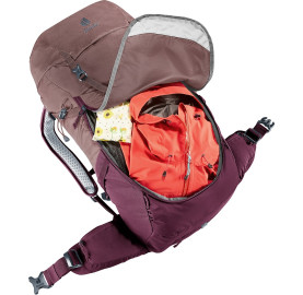 Sac à dos Femme avec dos ventilé FUTURA 24 SL de DEUTER Violet