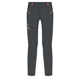 Pantalon pour Femme léger et très bien coupé ROTAR PANT W TERNUA - Gris foncé