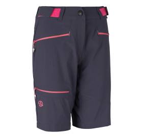 Short long sport Femme très souple 3 poches ROTAR BERMUDA W TERNUA Gris foncé rose