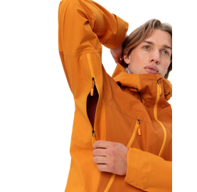 Veste Hardshell de montagne en 3 couches eco conçu et neutre en CO2 VAUDE CROZ Alpine