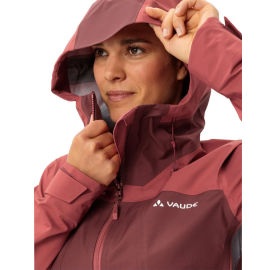 Veste Hardshell de montagne en 3 couches eco conçu et neutre en CO2 VAUDE CROZ Alpine pour Femme