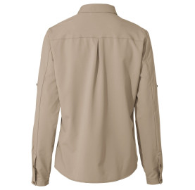 Chemisier de randonnée manches longues pour Femme protection solaire moustique tissu recyclé VAUDE ROSEMOOR