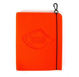 carré mousse déplié 4 parties imperméable solide lavable fabriqué en France orange fluo ASSISE NOMADE WILDSEAT