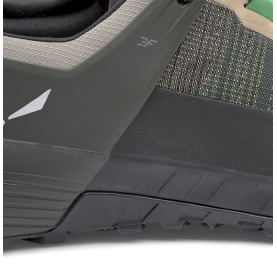 Système 3F enveloppe la cheville et l'extérieur du pied, favorise l'agilité chausure basse SALEWA