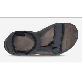 sandale cuir homme randonnée voyage solide stable TERRA FI LITE MEN TEVA bleu total eclipse