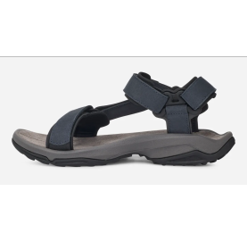sandale cuir homme randonnée voyage solide stable TERRA FI LITE MEN TEVA bleu total eclipse