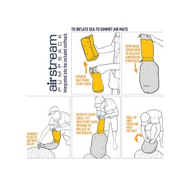 Matelas gonflable ULTRALIGHT SEA TO SUMMIT  Matelas gonflant ultra léger Pompe intégrée
