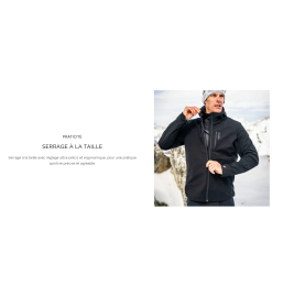 Veste SoftShell pour Homme RAVEN de AYAQ, made in EU