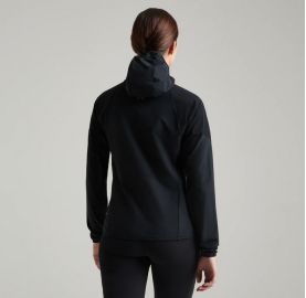 Veste femme à capuche coupe-vent déperlante souple MONTURA Made in Europe