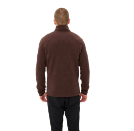Polaire très chaude en polyester recyclé pour homme - Marron