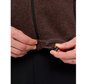 Polaire très chaude en polyester recyclé pour homme - Marron