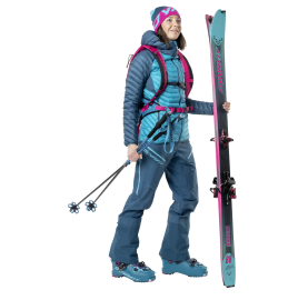 bâton de ski de randonnée léger carbone et aluminium DYNAFIT TOUR VARIO POLE