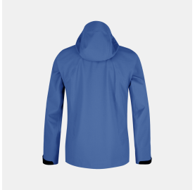 Veste 3 couches imperméable et respirante MONTURA Land pour Homme, fabriquée en Europe - bleu
